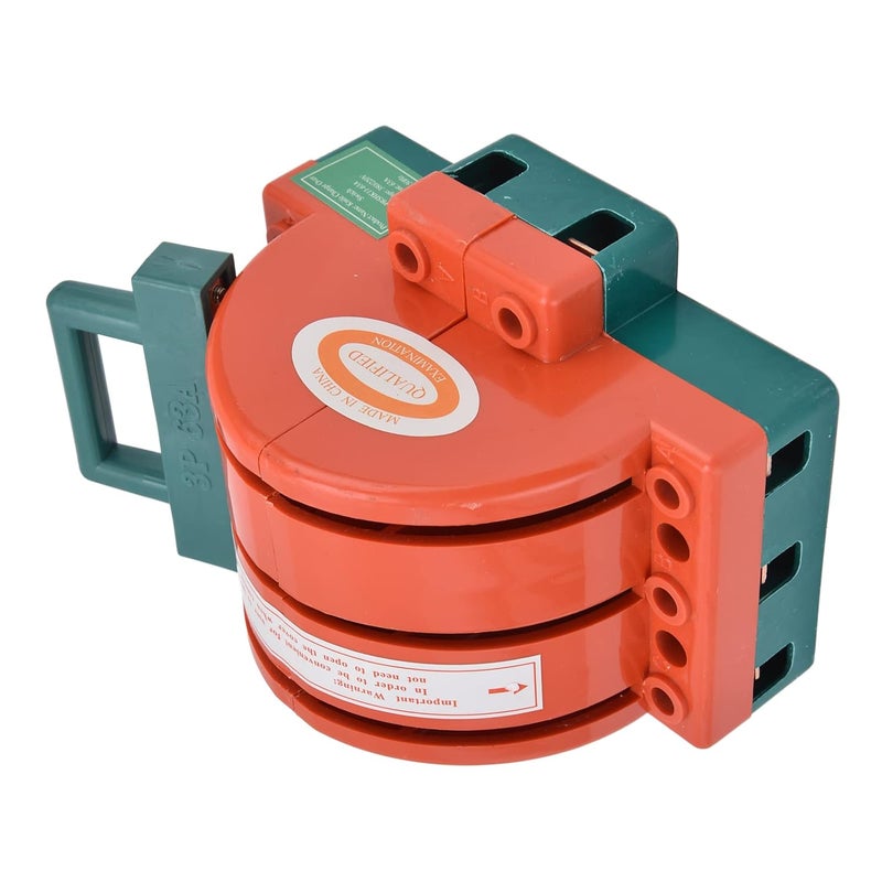 GOTOTOP 3P 63A Double Throw Electric RPSHK11 Bidirectional Double Power Knife Switch, Safety Disconnect Switch for Home Appliances - Image 3